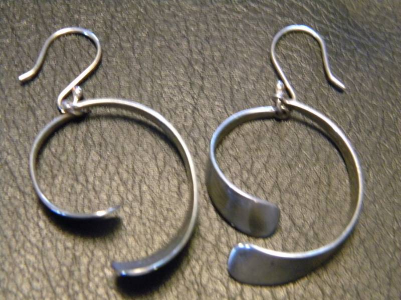 Pair of Sterling Silver Earrings