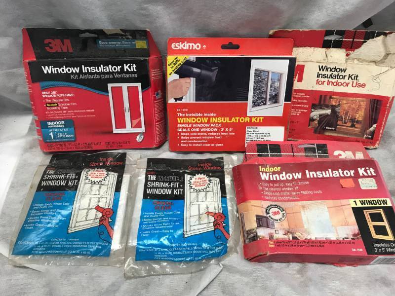 lot 46 image: Window Insulation Kits
