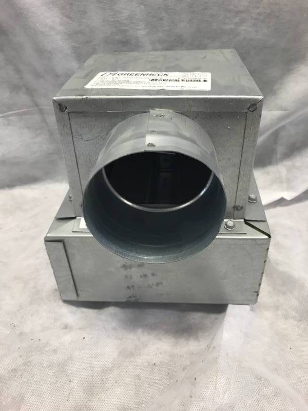 lot 40 image: Lot of 7 Greenheck Ceiling Radiation Dampers