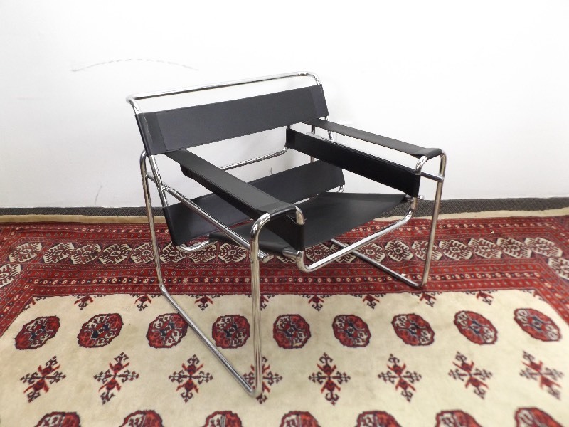 lot 83 image: Mid Century Wassily Type Chair