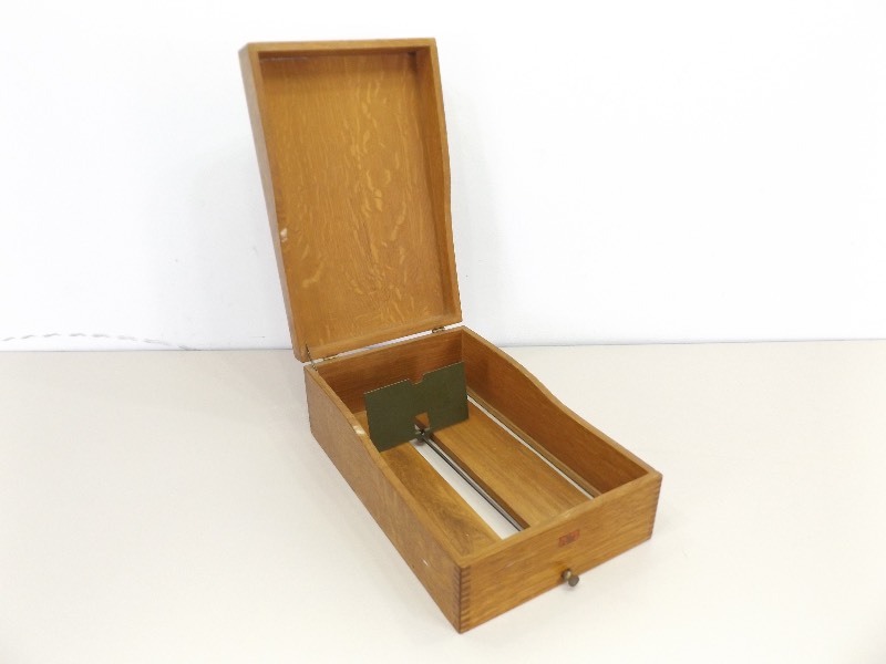 lot 91 image: Vintage Weis Wood File Organizer