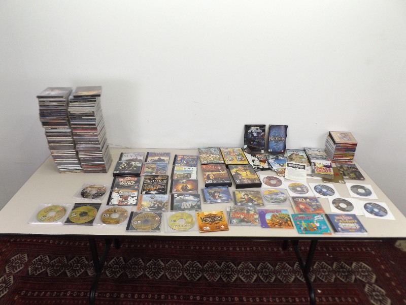 lot 99 image: Large Lot of Collectible PC Games and CDs