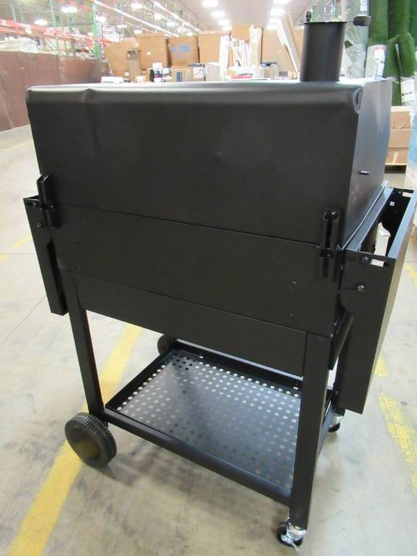 KitchenAid CartStyle Charcoal Grill in Black with Foldable Side