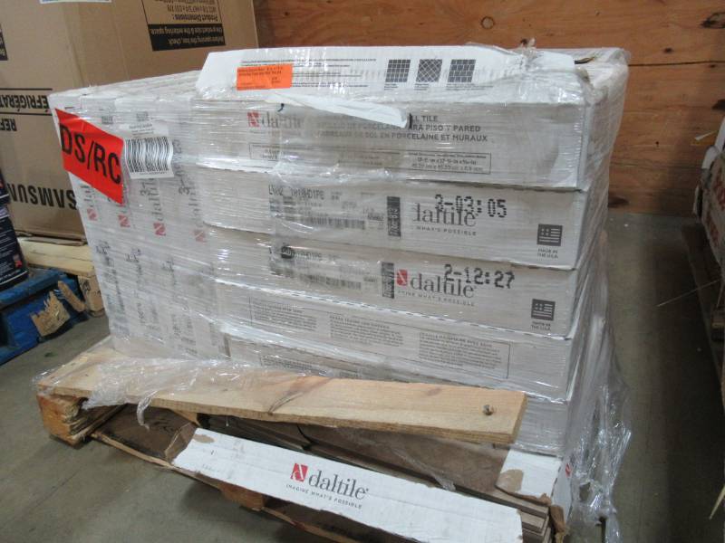 lot 6 image: 20 Cases of Daltile Catalina Canyon Noce 18 in. x 18 in. Porcelain Floor and Wall Tile (18 sq. ft.  case)