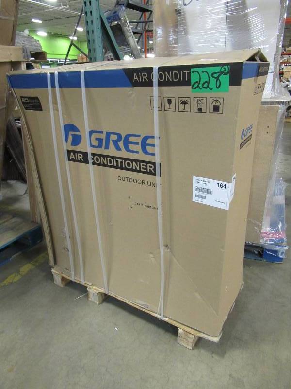 lot 45 image: GREE Multi 42k BTU Multi-Zone Ductless Mini-Split Outdoor Condenser - 208230V