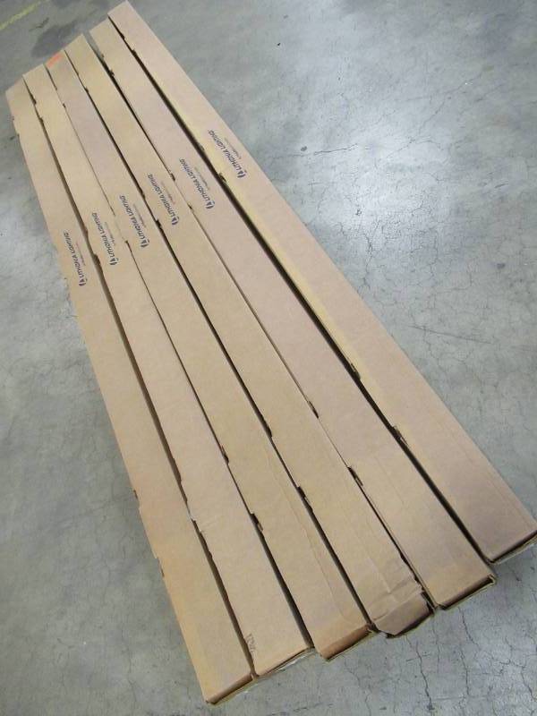 lot 101 image: 6 Lithonia Lighting LED Striplight Strip Shop Light (Common 8-ft Actual 2.62-in x 96-in) MNSL L96 2LL MVOLT 4