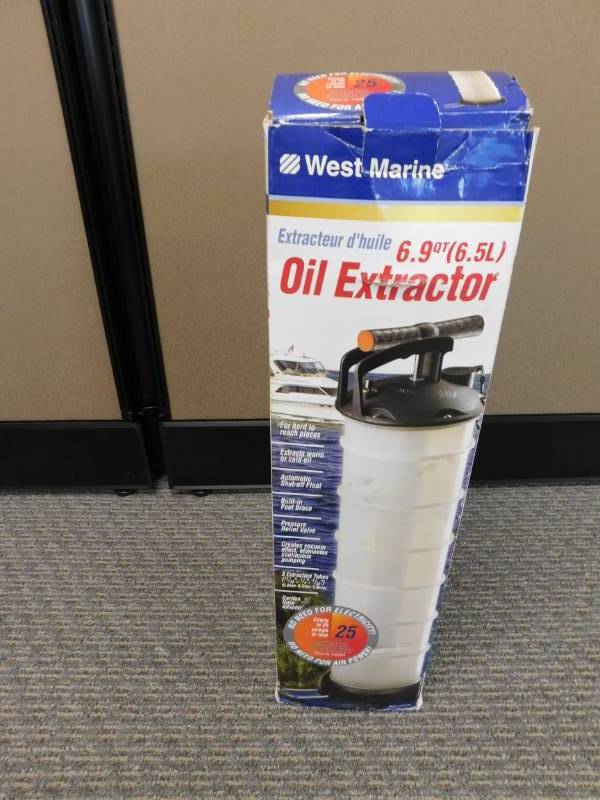 lot 38 image: West Marine Oil Extractor
