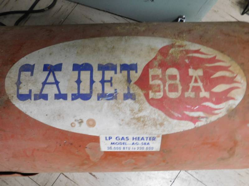 lot 33 image: Cadet 58A LP Gas Heater