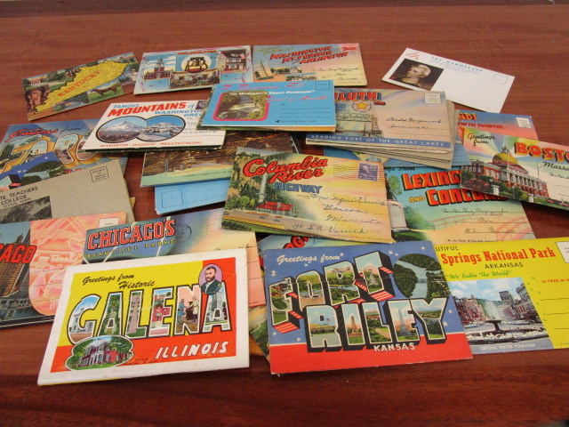 lot 348 image: LOT OF ASSORTED COLLECTIBLE POSTCARDS