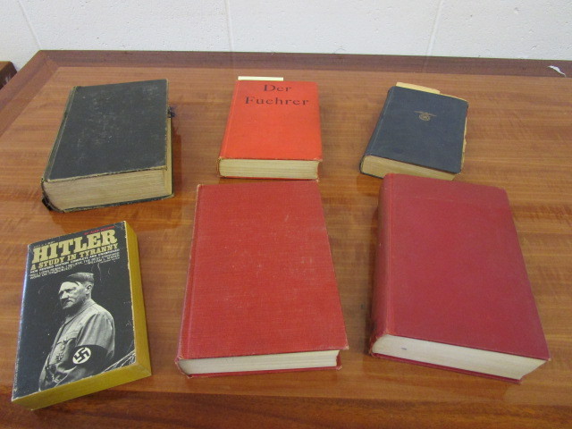 lot 349 image: COLLECTION OF ANTIQUE ADOLF HITLER BOOKS