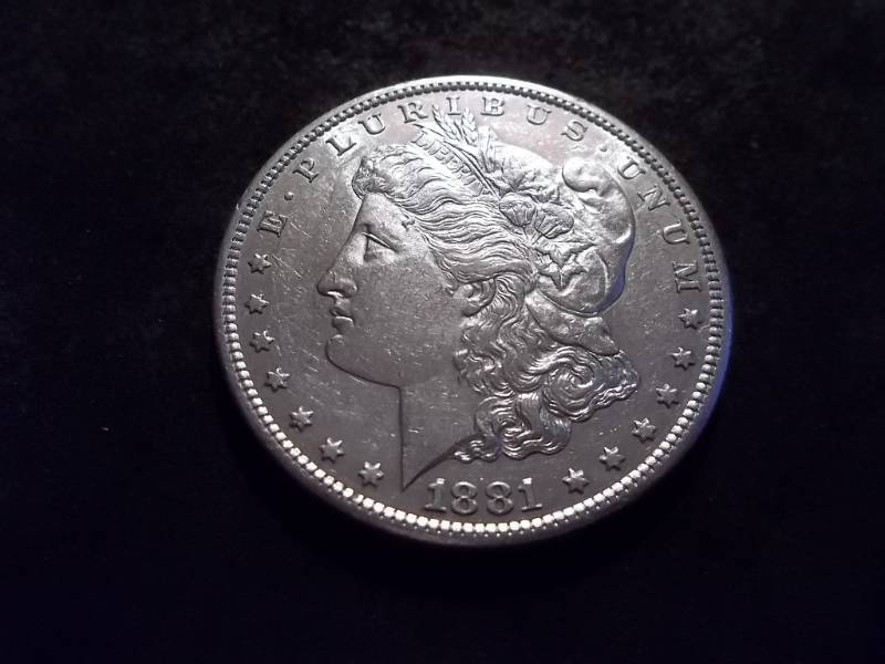 1881 S Morgan Silver Dollar