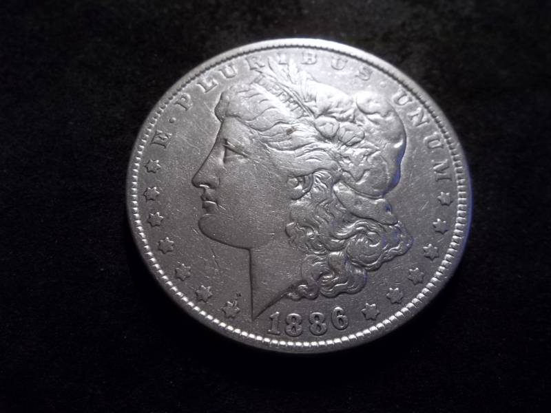 1886 Morgan Silver Dollar