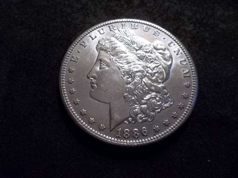 1886 S Morgan Silver Dollar