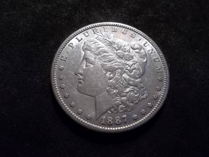 1887 S Morgan Silver Dollar