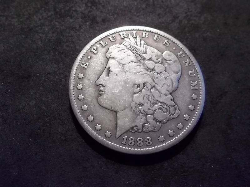 1888 O Morgan Silver Dollar