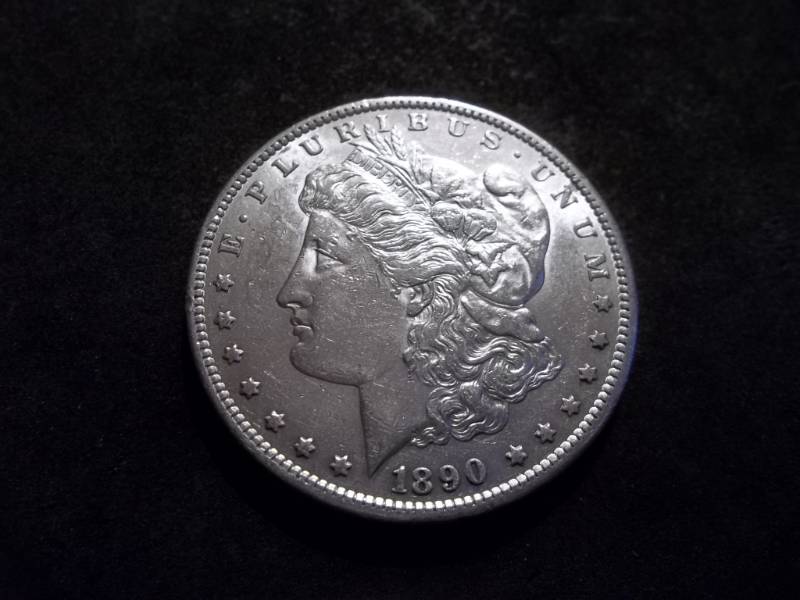 1890 S  Morgan Silver Dollar