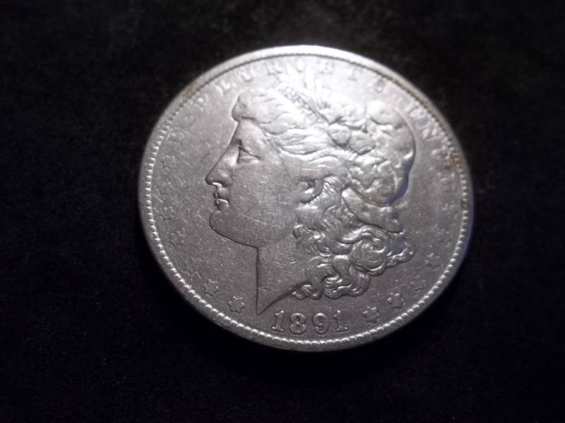 1891 Morgan Silver Dollar
