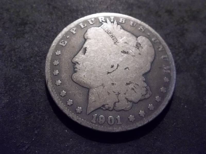 1901 S Morgan Silver Dollar