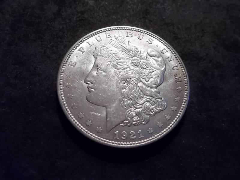 1921 D Morgan Silver Dollar