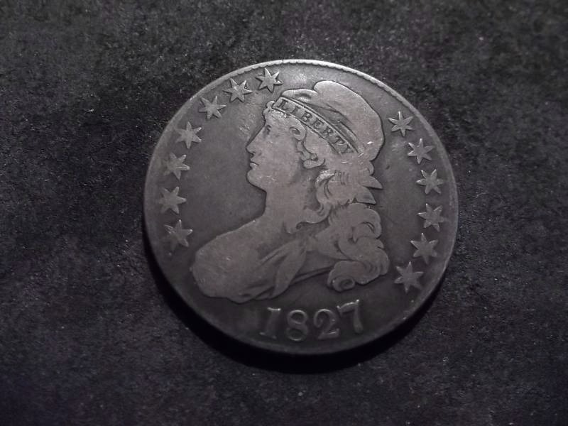 1827 Bust Half Dollar