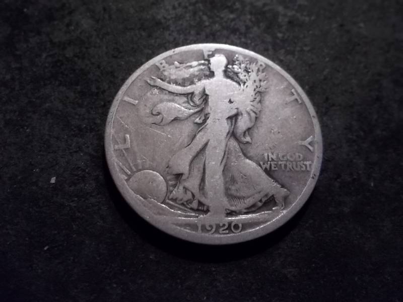 1920 D Walker Half Dollar