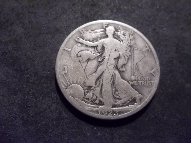 1923 S Walker Half Dollar
