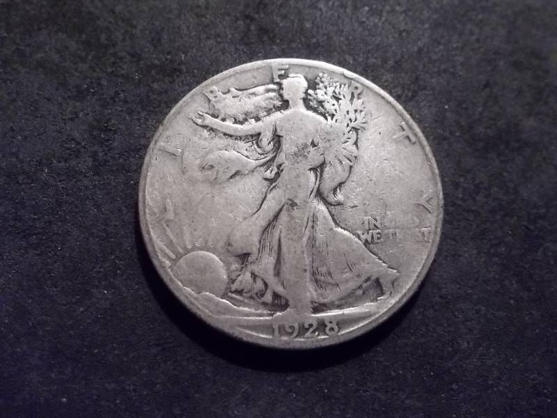 1928 S Walker Half Dollar
