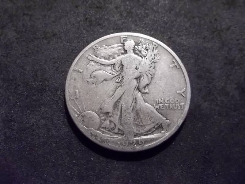 1929 S Walker Half Dollar