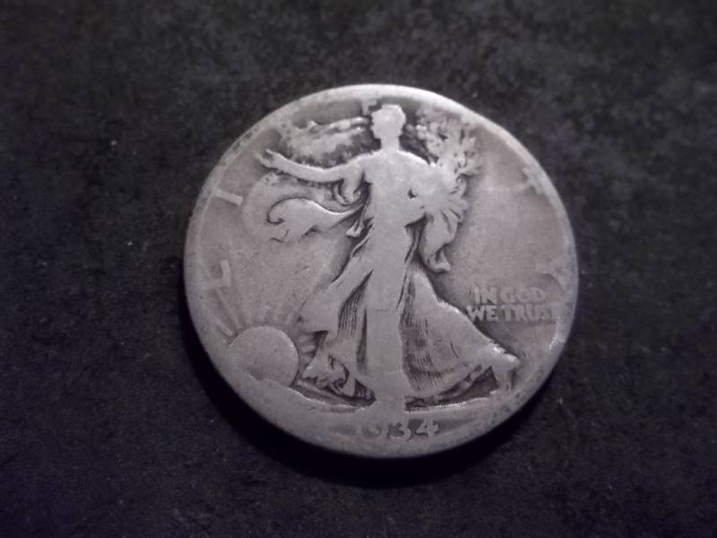 1934 D Walker Half Dollar