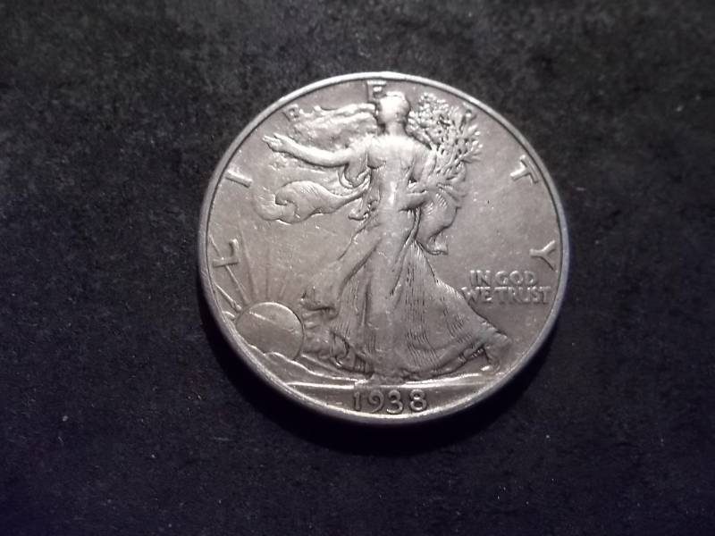 1938  Walker Half Dollar
