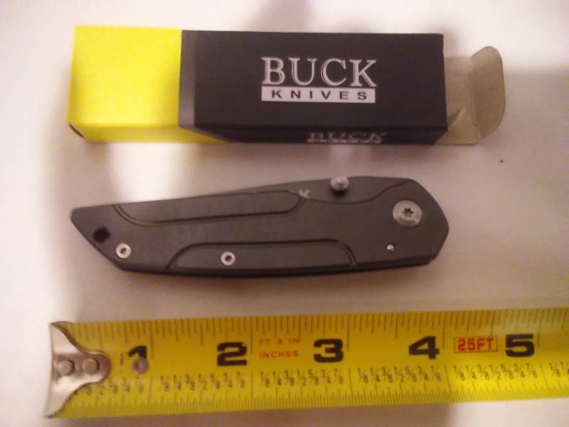 lot 67 image: Buck knife foldable, pocket knife.