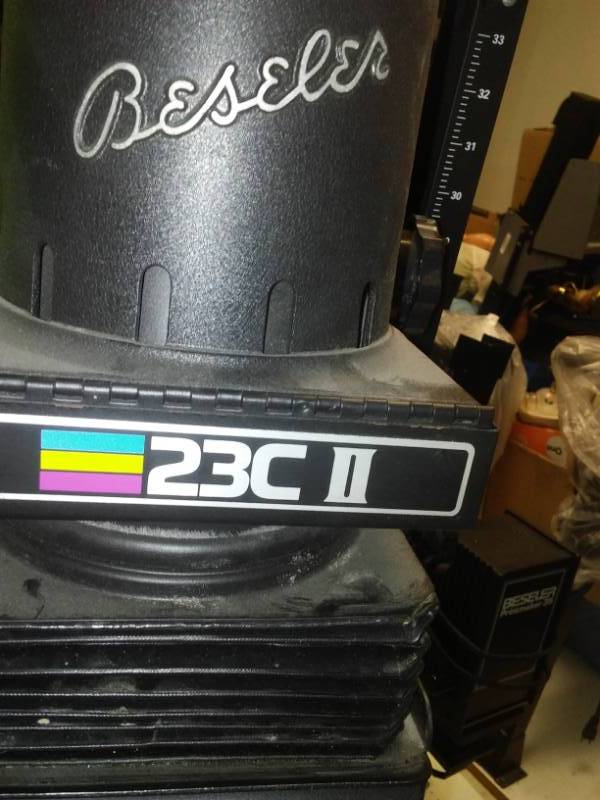 lot 55 image: Beseler 23C II photo enlarger.
