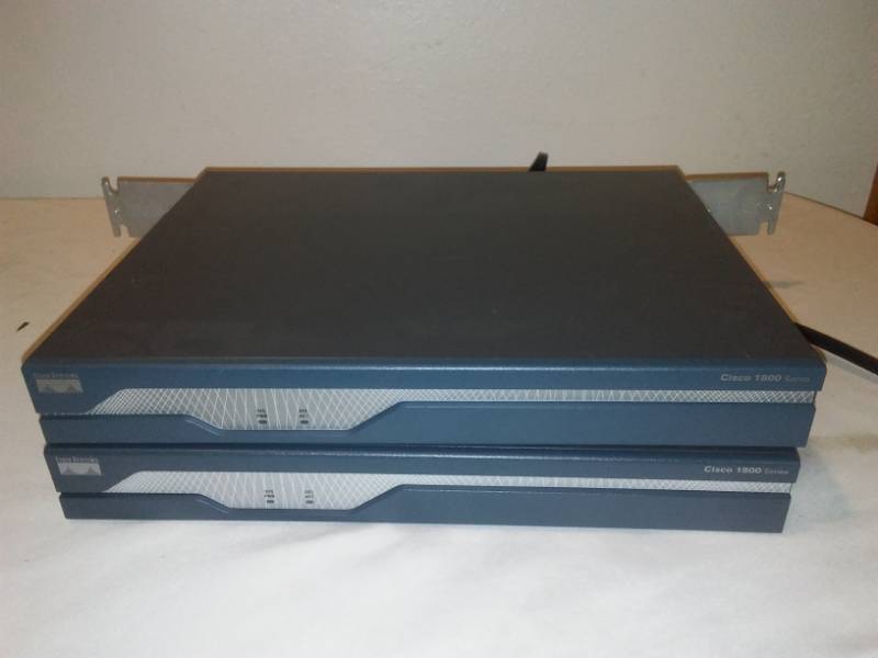 lot 87 image: 2 Cisco 1841 ethernet.