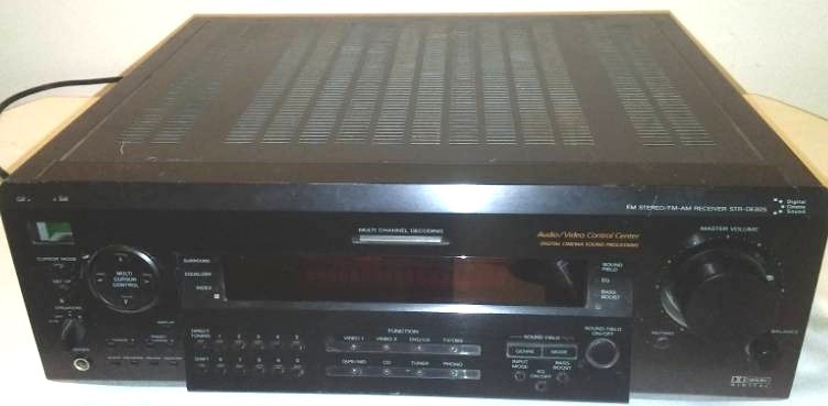 lot 94 image: Sony receiver 8 input - audio video.