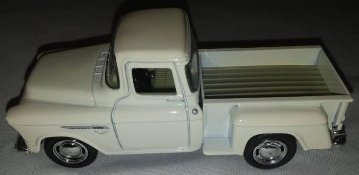 lot 112 image: 1955 Chevy Stepsid Pickup.