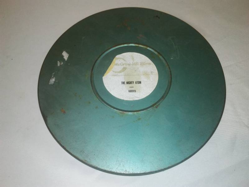 lot 116 image: Vintage McGraw-Hill film and canister.