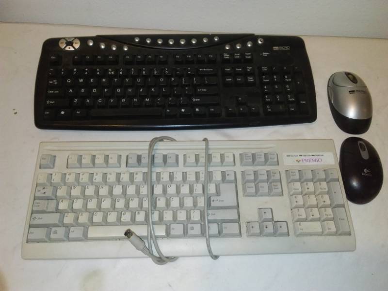 lot 148 image: 2 - keyboard and mouse sets.