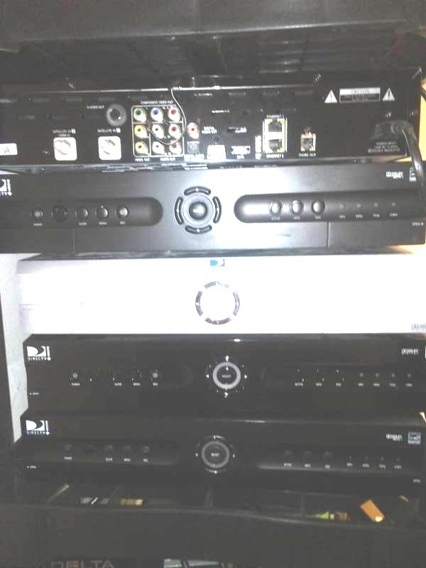 lot 180 image: 5 Direct TV Satellites TV Boxes  receivers.
