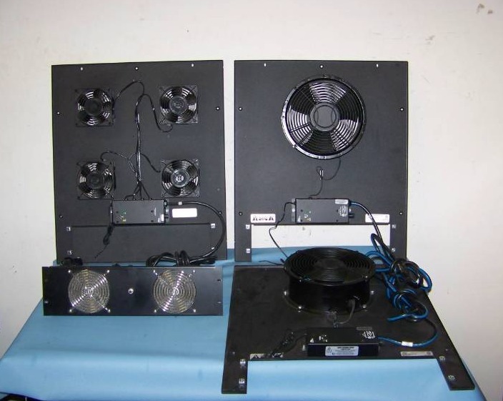 lot 74 image: (4) Middle Atlantic, Audio  Video Rack Fan Units
