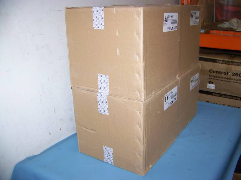 lot 55 image: (4) TOA, Pendant Style Ceiling Speakers  Loudspeakers - NEW in Original, Sealed Boxes