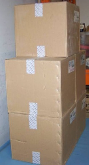 lot 58 image: (5) TOA, Pendant Style Ceiling Speakers  Loudspeakers - NEW in Original, Sealed Boxes