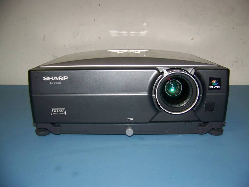 lot 37 image: Sharp, XG-C455W, LCD Projector with Remote Control, Cables and Travel Bag