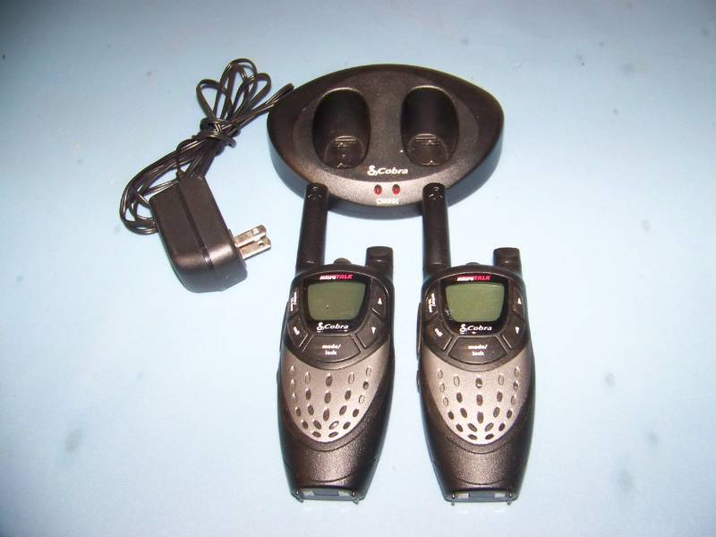 lot 91 image: (2 sets) Walkie-Talkies  Portable Radios