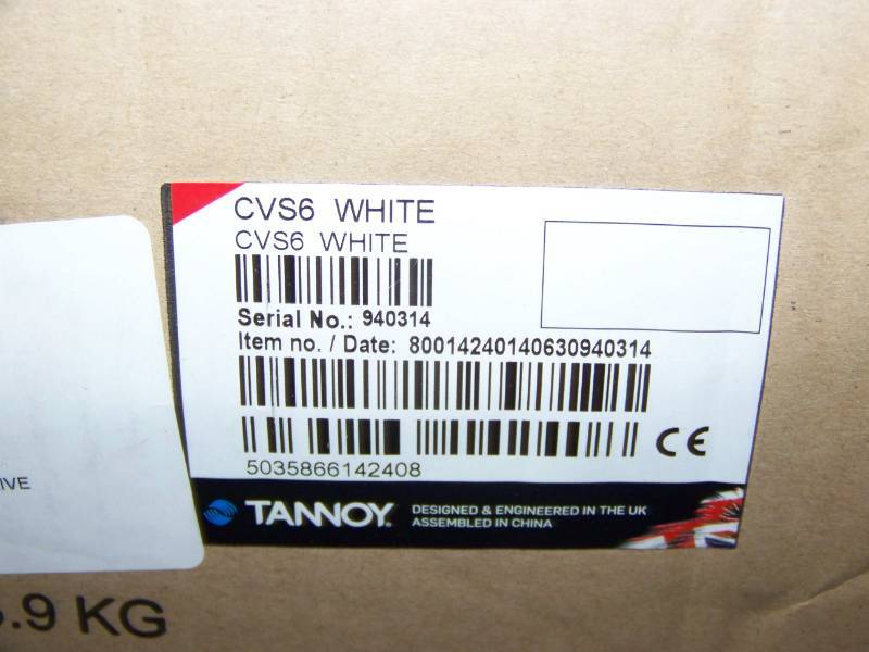 lot 52 image: (2 pair) Tannoy, CVS6, In-Ceiling Speakers  Loudspeakers - NEW in Original Boxes