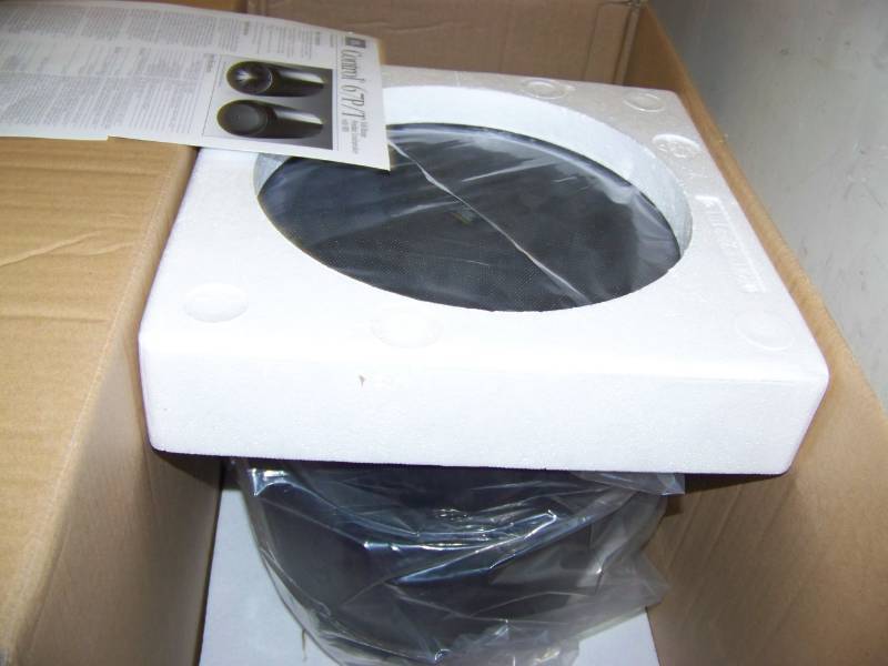lot 54 image: (1) JBL, Control Contractor Series, Pendant Style Speaker  Loudspeaker - NEW  NEVER INSTALLED in Original Box