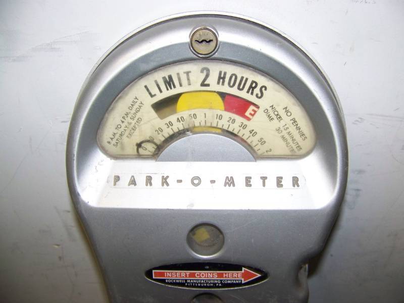 lot 107 image: Park-O-Meter, Parking Meter Head