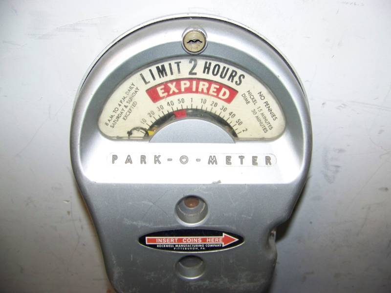 lot 108 image: Park-O-Meter, Parking Meter Head