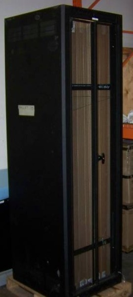 lot 118 image: Middle Atlantic, 44RU, Professional, AV (Audio Video) Equipment Rack with Middle Atlantic Cable Management Laces - NEW in Boxes
