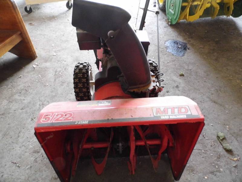 MTD Snowblower
