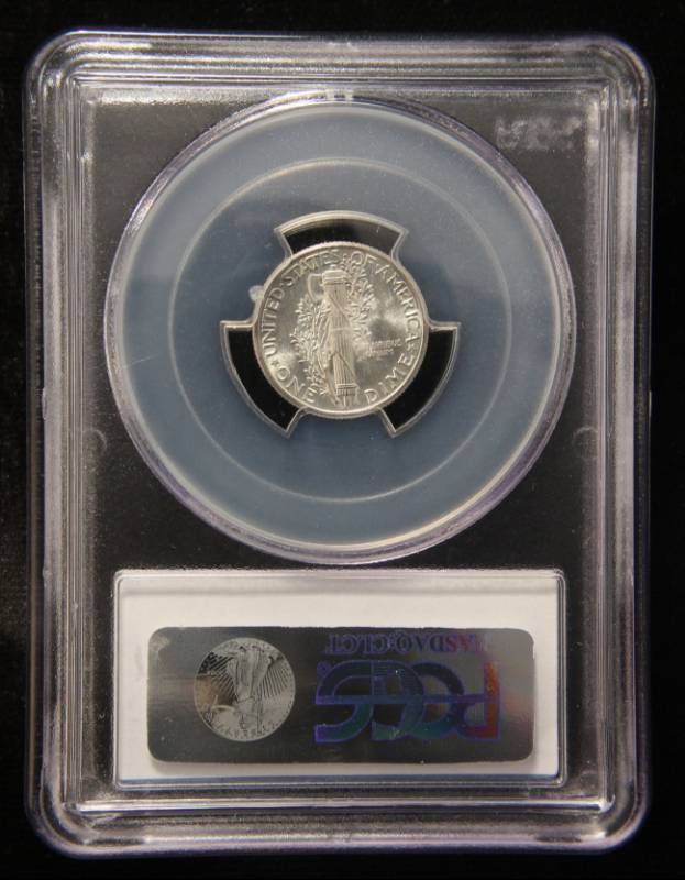 1944 US MERCURY DIME MS67 PCGS